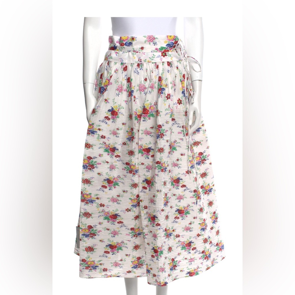 Horror Vacui Floral Skirt Size S